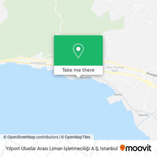 Yılport Uluslar Arası Liman İşletmeciliği A.Ş map