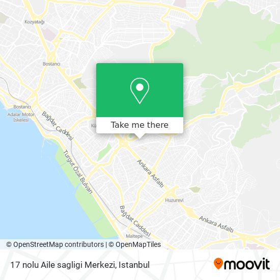 17 nolu Aile sagligi Merkezi map