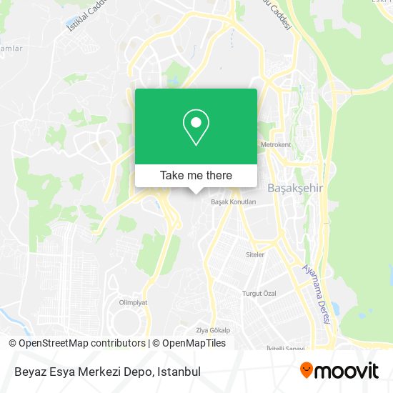 Beyaz Esya Merkezi Depo map