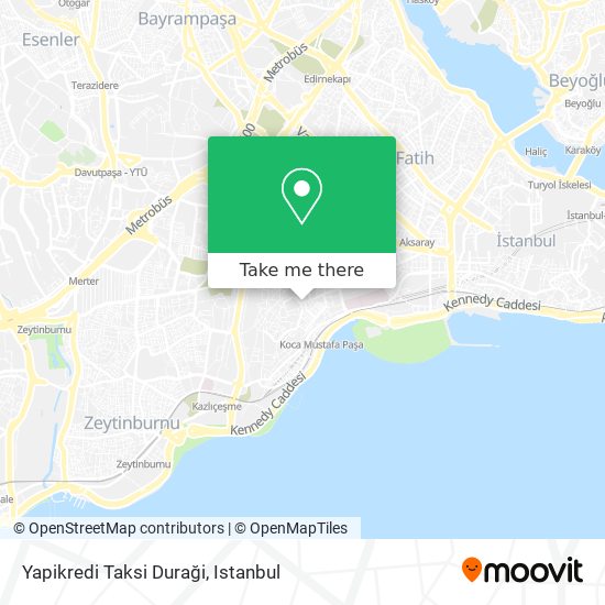 Yapikredi Taksi Duraği map