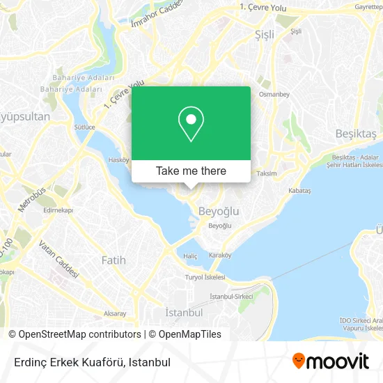 Erdinç Erkek Kuaförü map