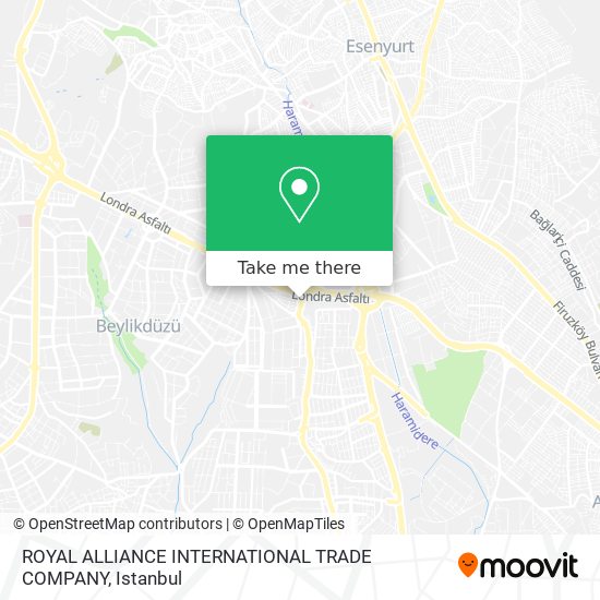 ROYAL ALLIANCE INTERNATIONAL TRADE COMPANY map