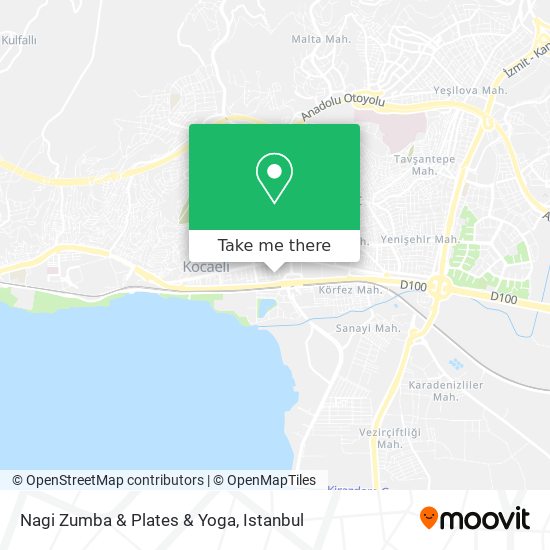 Nagi Zumba & Plates & Yoga map