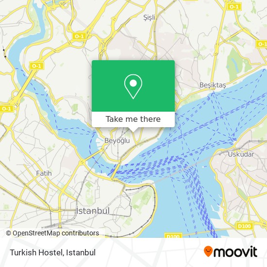 Turkish Hostel map