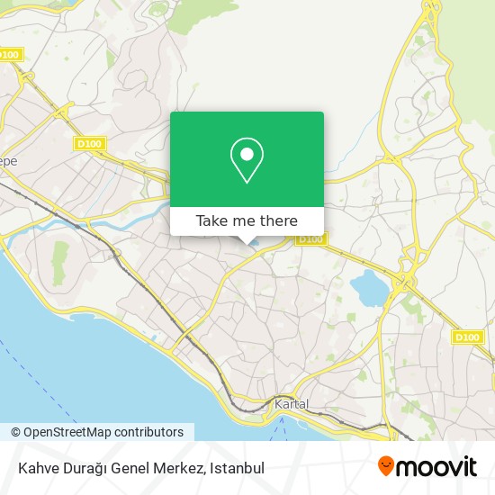 Kahve Durağı Genel Merkez map