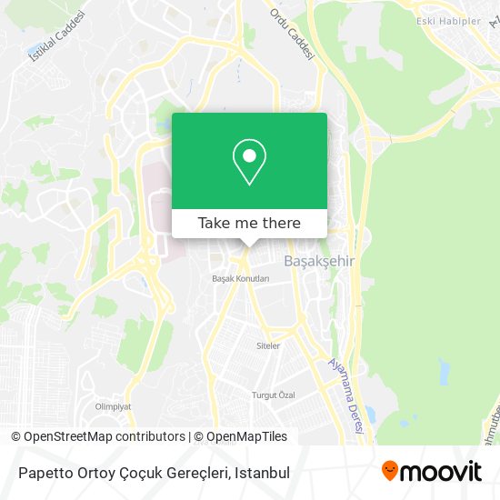 Papetto Ortoy Çoçuk Gereçleri map