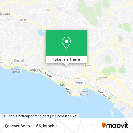 Şaheser Sokak, 16A map