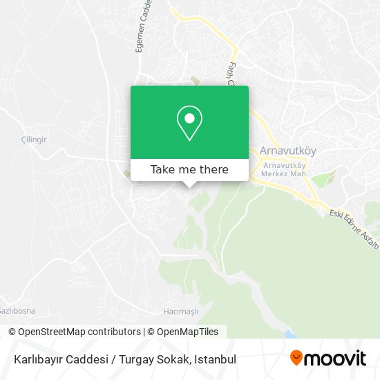 Karlıbayır Caddesi / Turgay Sokak map