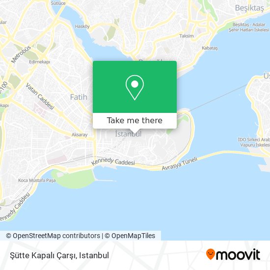 Şütte Kapalı Çarşı map