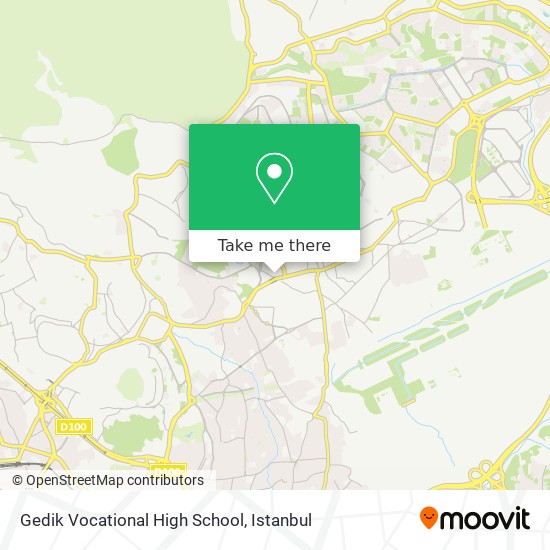 Gedik Vocational High School map