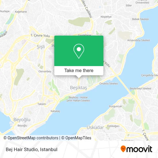 Bej Hair Studio map