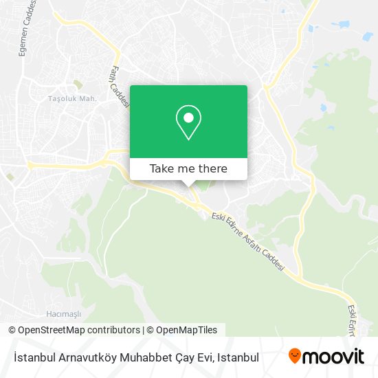 İstanbul Arnavutköy Muhabbet Çay Evi map