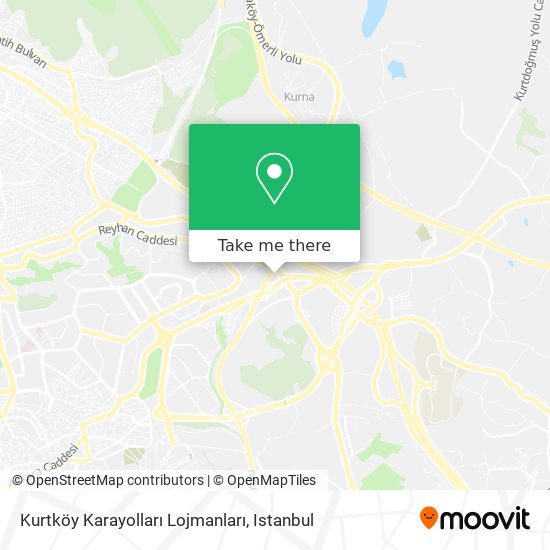 Kurtköy Karayolları Lojmanları map
