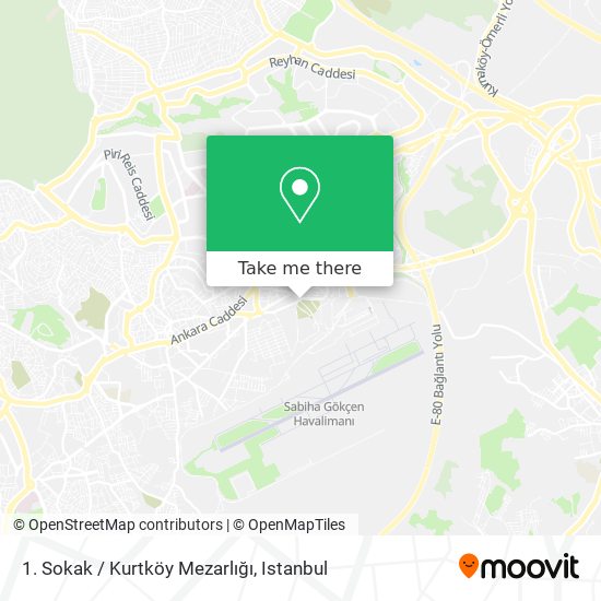 1. Sokak / Kurtköy Mezarlığı map