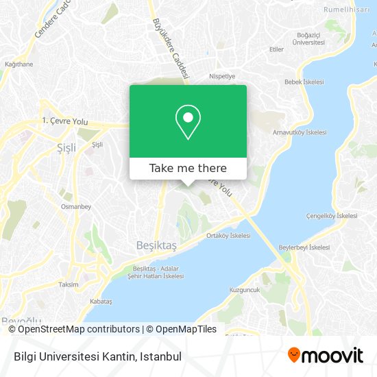 Bilgi Universitesi Kantin map