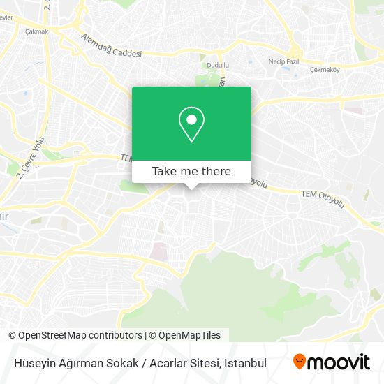 Hüseyin Ağırman Sokak / Acarlar Sitesi map