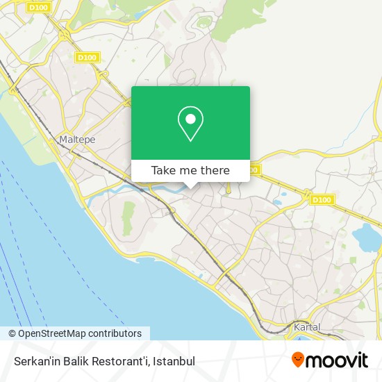 Serkan'in  Balik Restorant'i map