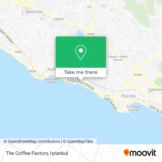 The Coffee Factory map