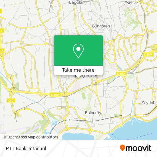 PTT Bank map