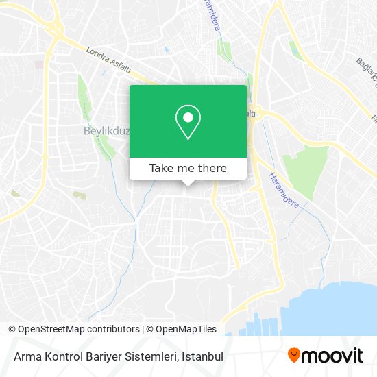 Arma Kontrol Bariyer Sistemleri map