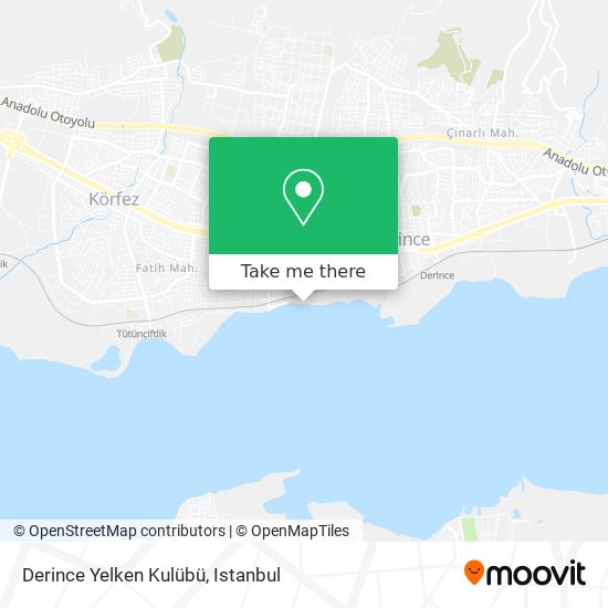 Derince Yelken Kulübü map