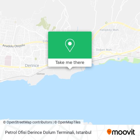 Petrol Ofisi Derince Dolum Terminali map