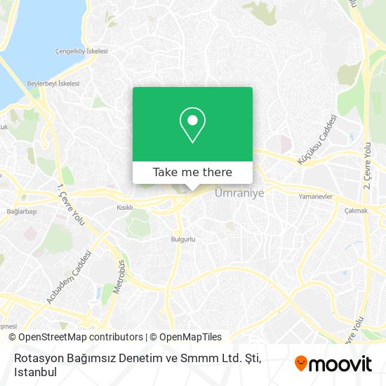 Rotasyon Bağımsız Denetim ve Smmm Ltd. Şti map