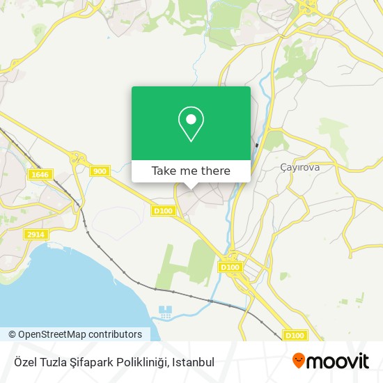 Özel Tuzla Şifapark Polikliniği map