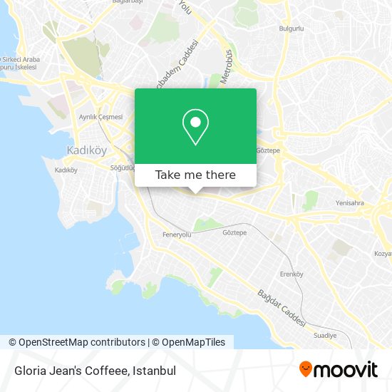 Gloria Jean's Coffeee map