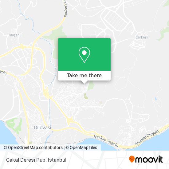 Çakal Deresi Pub map