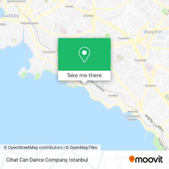 Cihat Can Dance Company map