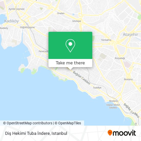 Diş Hekimi Tuba İndere map