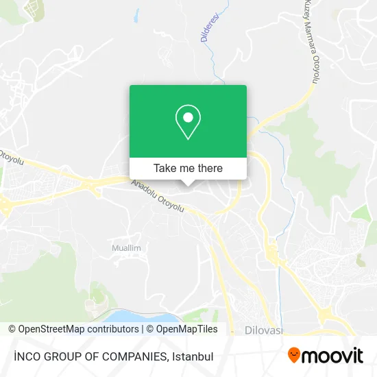 İNCO GROUP OF COMPANIES map