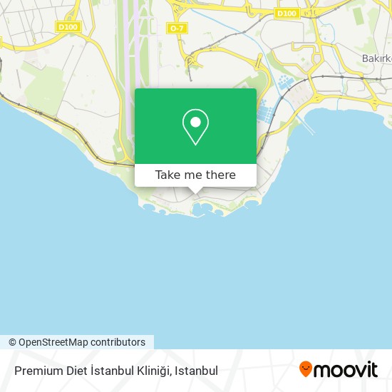 Premium Diet İstanbul Kliniği map