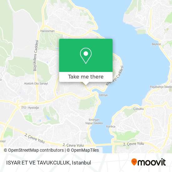 ISYAR ET VE TAVUKCULUK map