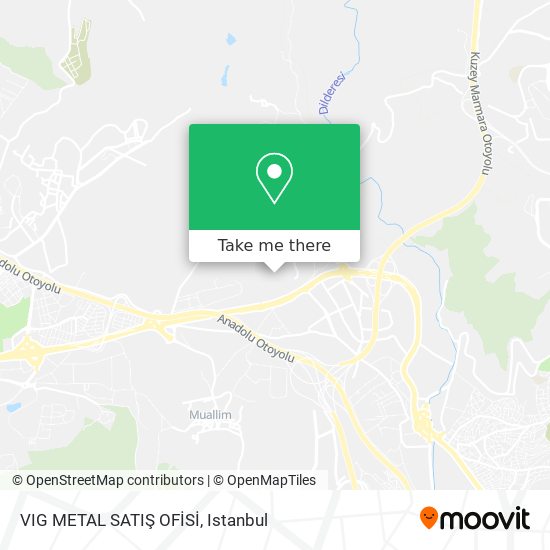 VIG METAL SATIŞ OFİSİ map