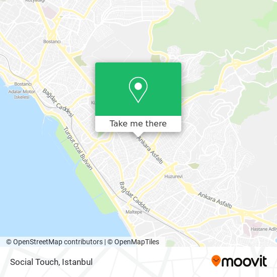 Social Touch map