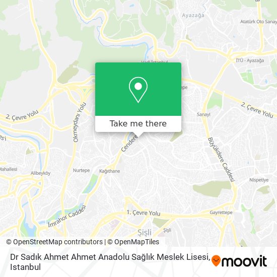 Dr Sadık Ahmet Ahmet Anadolu Sağlık Meslek Lisesi map