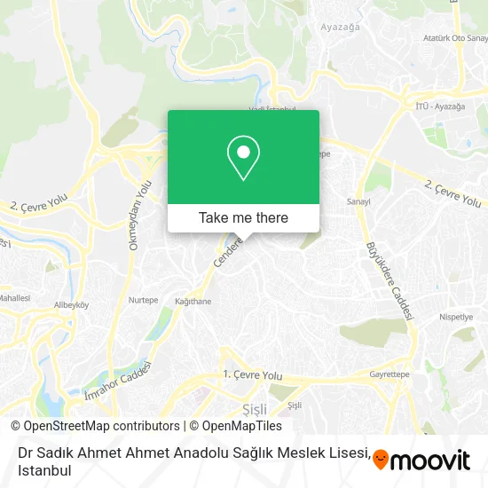 Dr Sadık Ahmet Ahmet Anadolu Sağlık Meslek Lisesi map