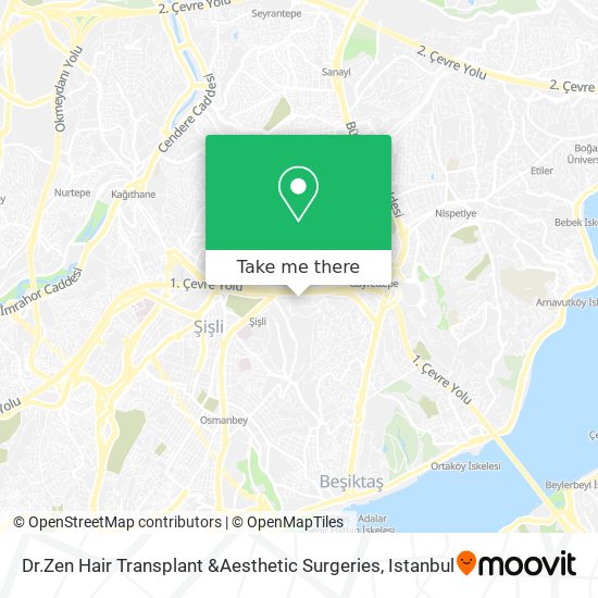 Dr.Zen Hair Transplant &Aesthetic Surgeries map