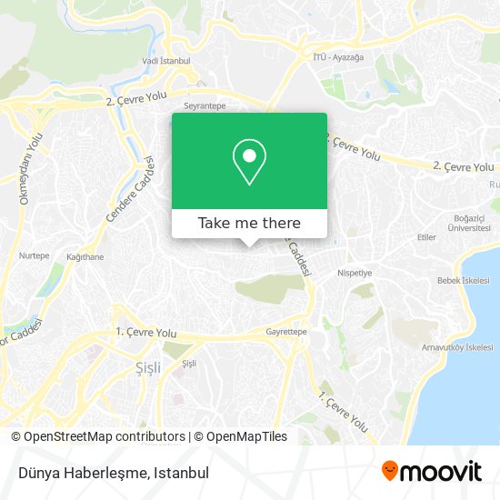 Dünya Haberleşme map