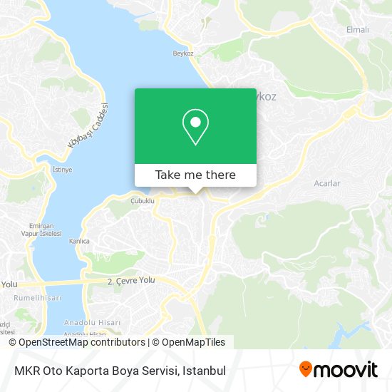 MKR Oto Kaporta Boya Servisi map