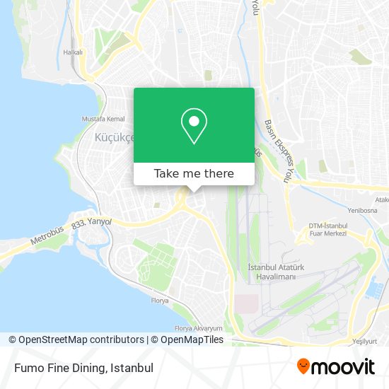 Fumo Fine Dining map