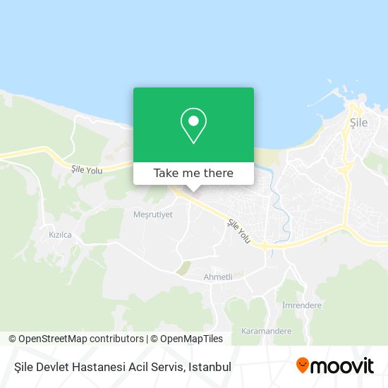 Şile Devlet Hastanesi Acil Servis map