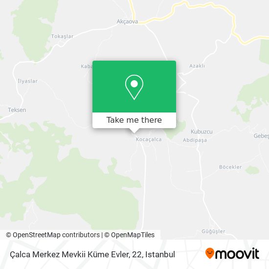 Çalca Merkez Mevkii Küme Evler, 22 map