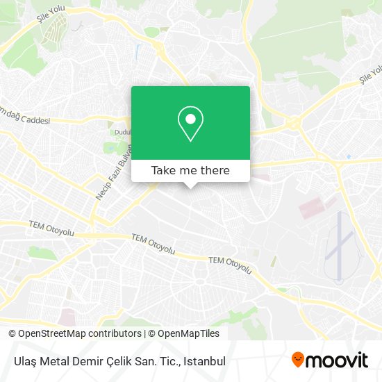 Ulaş Metal Demir Çelik San. Tic. map