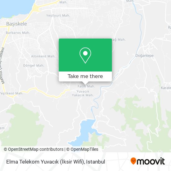 Elma Telekom Yuvacık (İksir Wifi) map