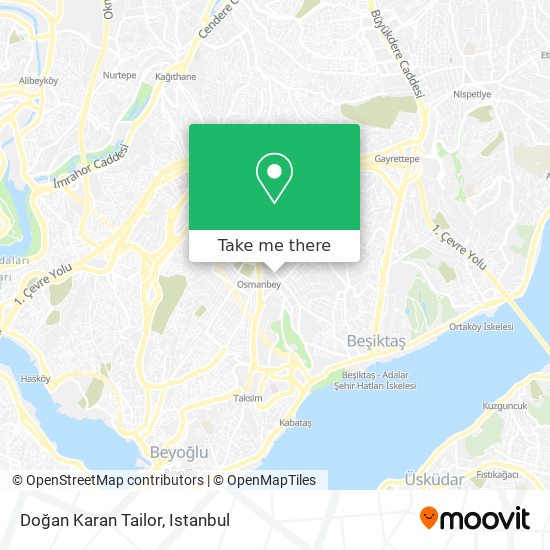 Doğan Karan Tailor map