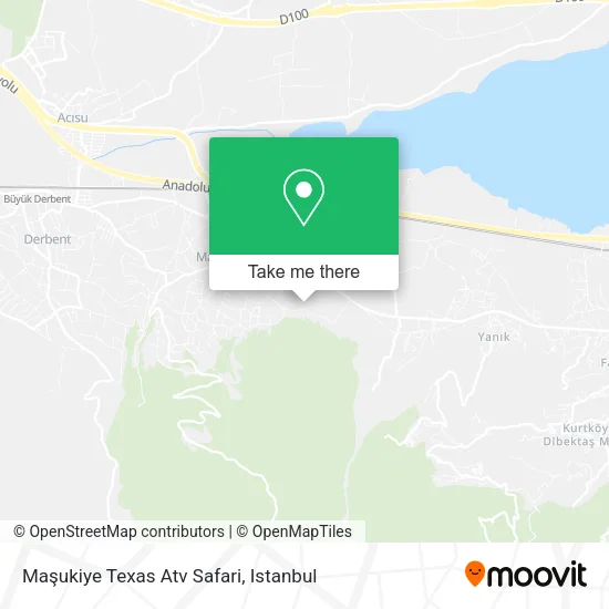 Maşukiye Texas Atv Safari map