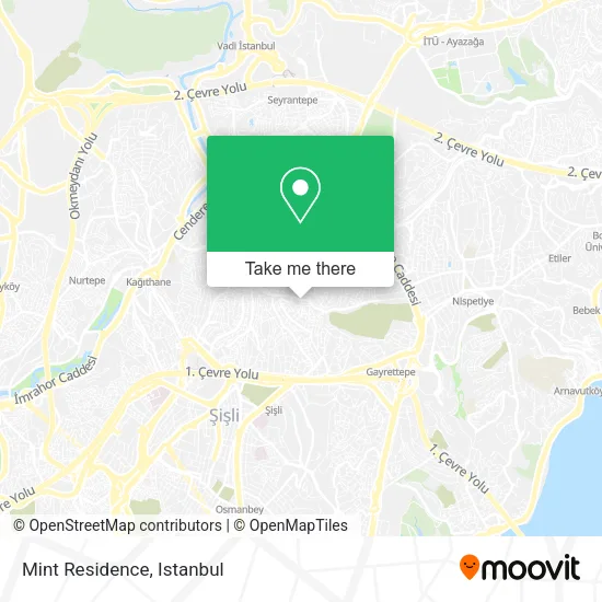 Mint Residence map